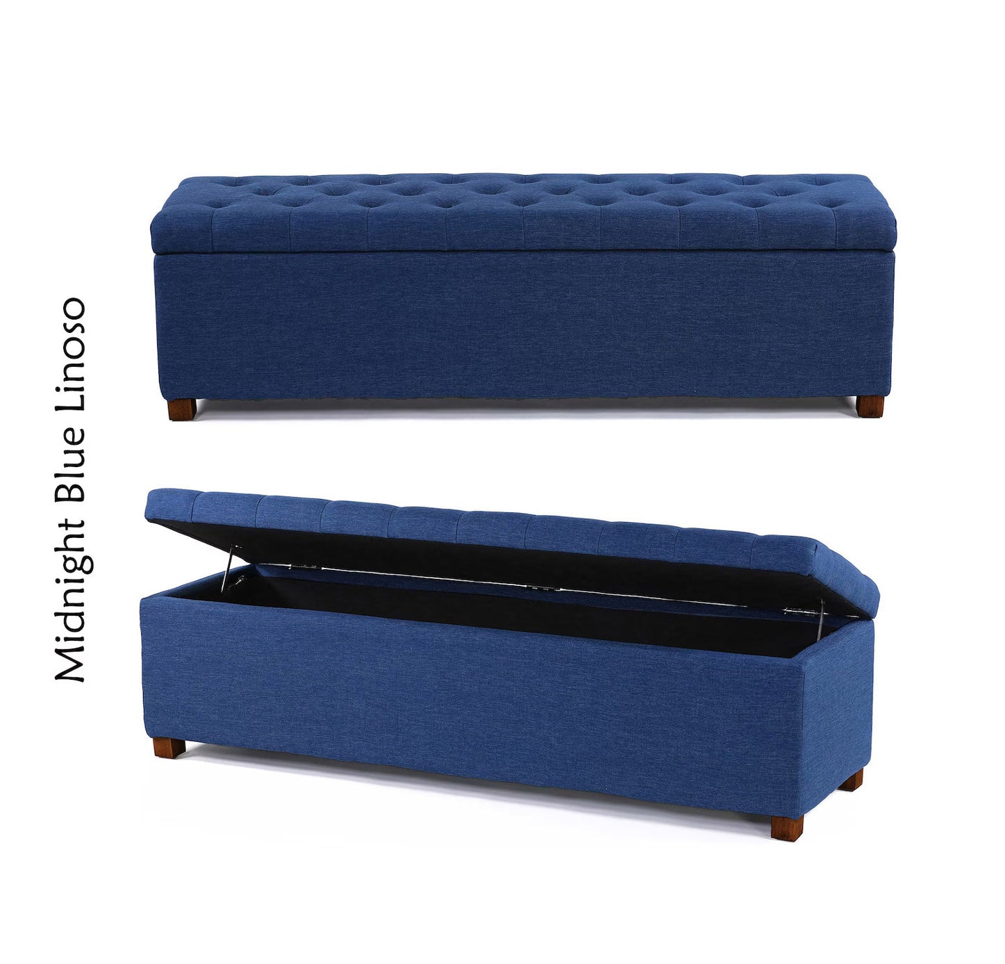 Linoso blanket box, storage bench, shoe bench, end of bed bench, window seating bench, linoso linen ottoman storage box, end table, rectangle coffee table, upholstered footstool, linoso chesterfield upholstered coffee table, footrest