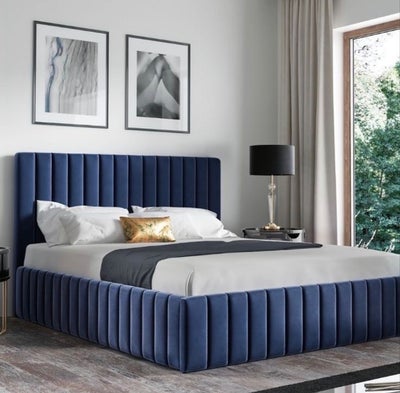 Paris Lined Upholstered Bed Frame