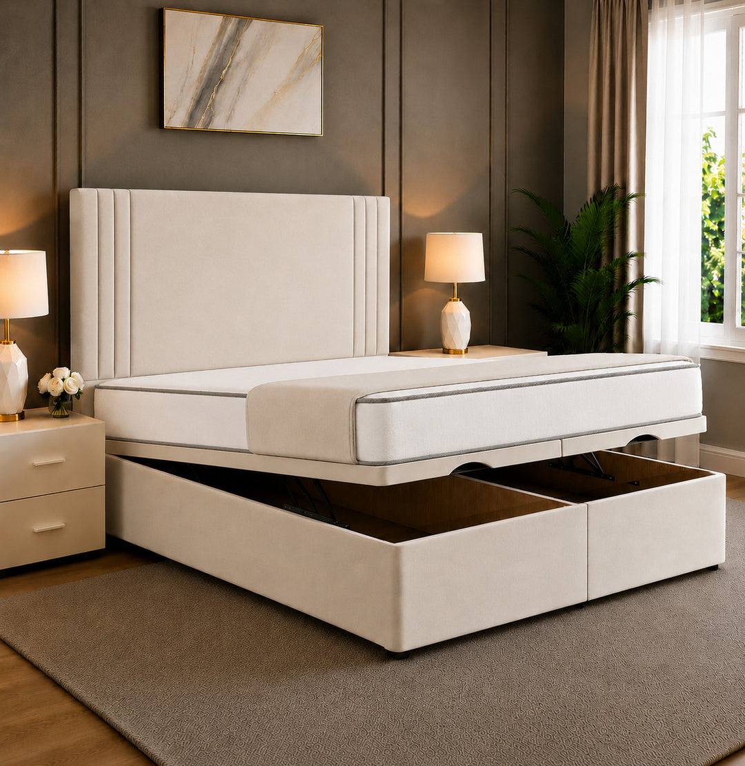 Grace Divan Storage Ottoman Bed Frame