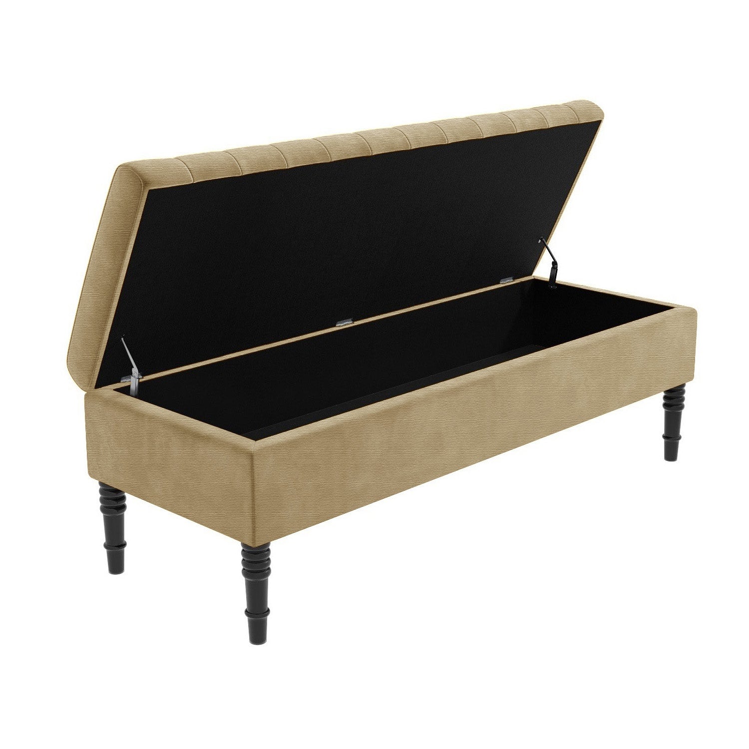Safar Ottoman Storage Bench in Naples Fabric