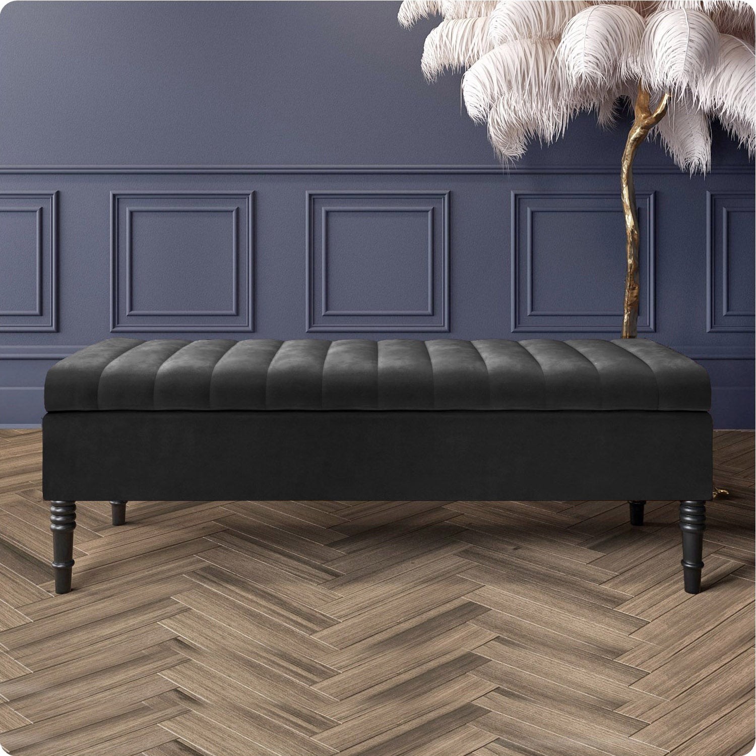 Safar Shoe Storage Bench with Legs