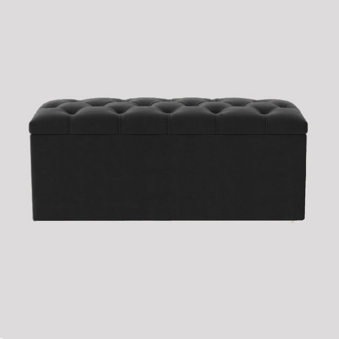 Luna Chesterfield Blanket Storage Box