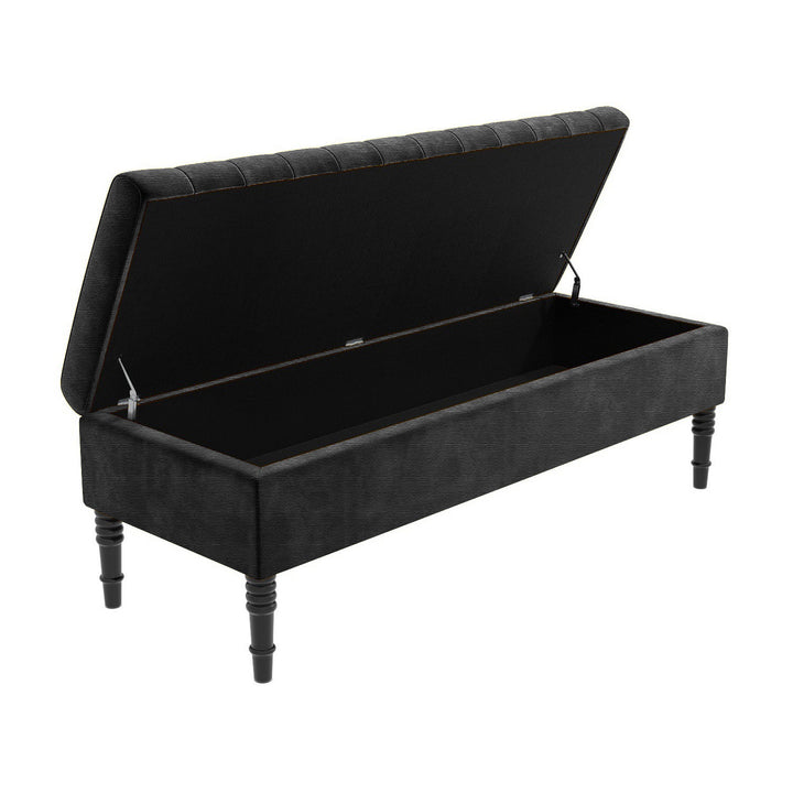 Safar Ottoman Storage Bench in Naples Fabric
