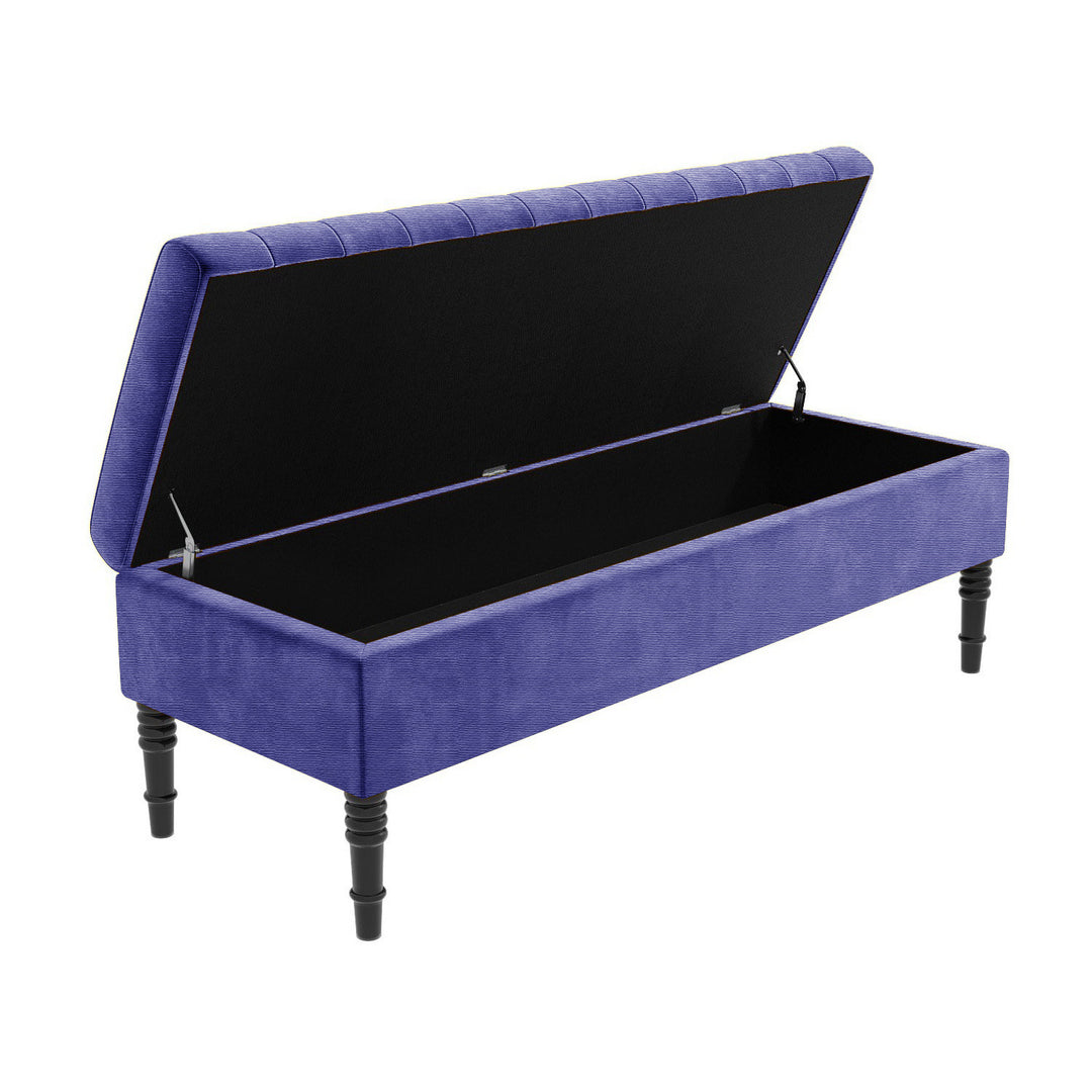 Safar Ottoman Storage Bench in Naples Fabric