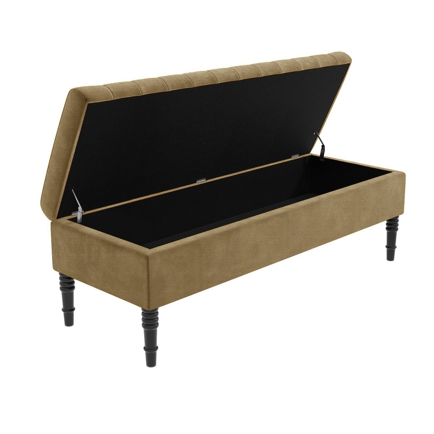 Safar Ottoman Storage Bench in Naples Fabric