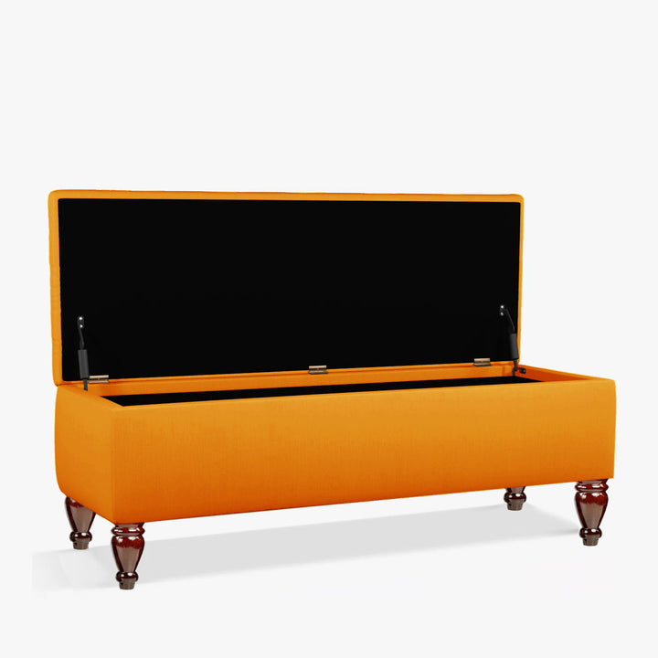 Lisbon Ottoman Storage Bench with Plain Lid