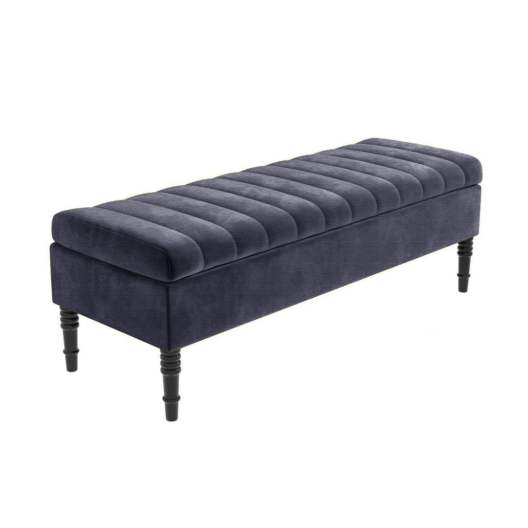 Safar Ottoman Storage Bench in Naples Fabric