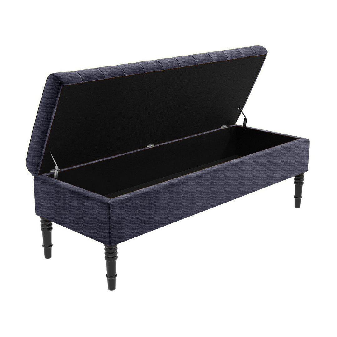 Safar Ottoman Storage Bench in Naples Fabric