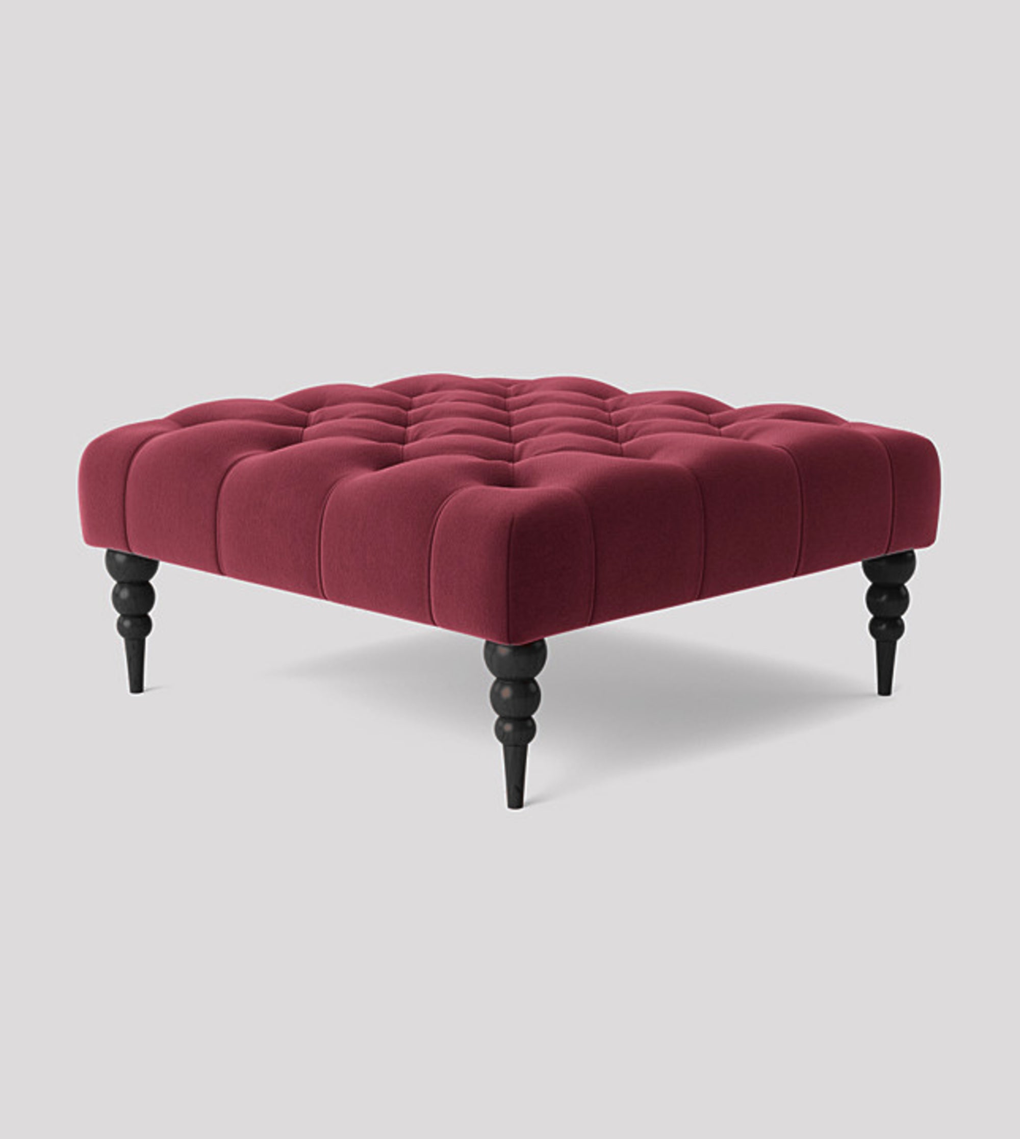 Alyana Square Chesterfield Footstool