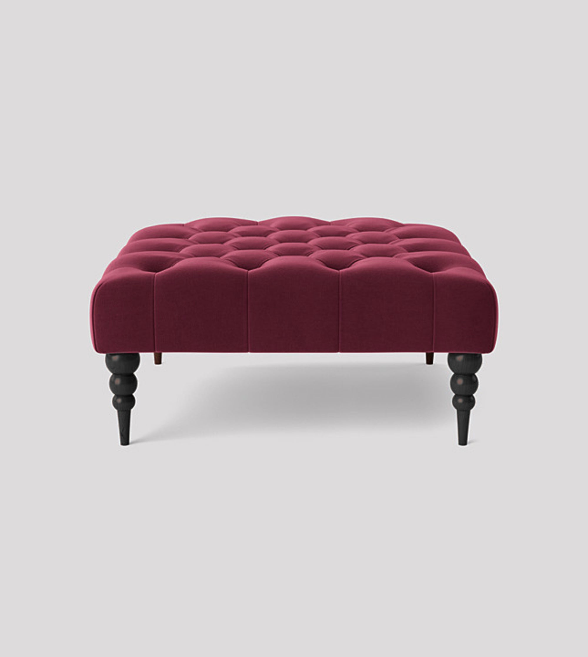 Alyana Square Chesterfield Footstool