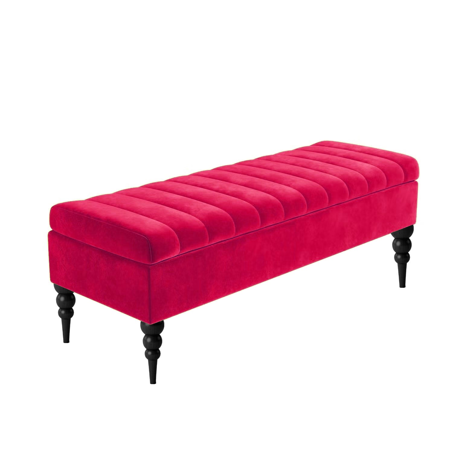 Claret Red plush velvet bench with storage, velvet shoe storage bench, hallway bench, end of bed bench with storage, ottoman footstool, shoe changing bench, window seating bench, velvet end of bed table, footrest