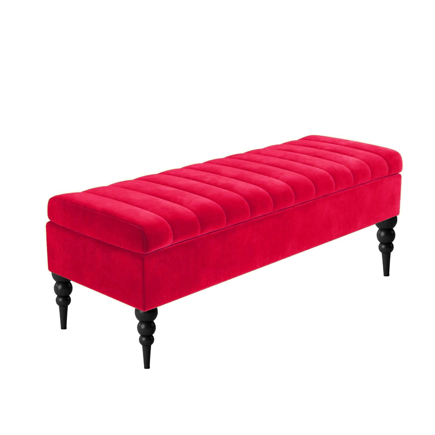 Sierra Ottoman Storage Bench with Legs