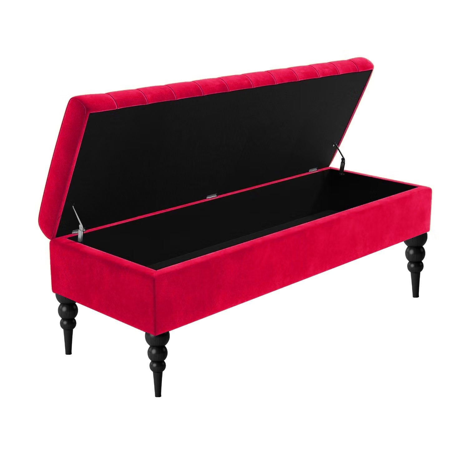 Sierra Ottoman Storage Bench with Legs