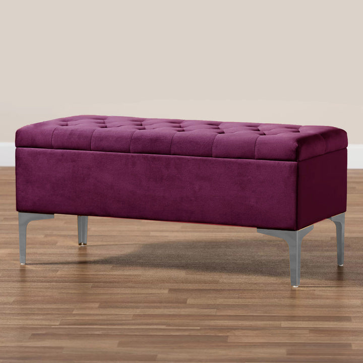 Modena Chesterfield Storage Bench