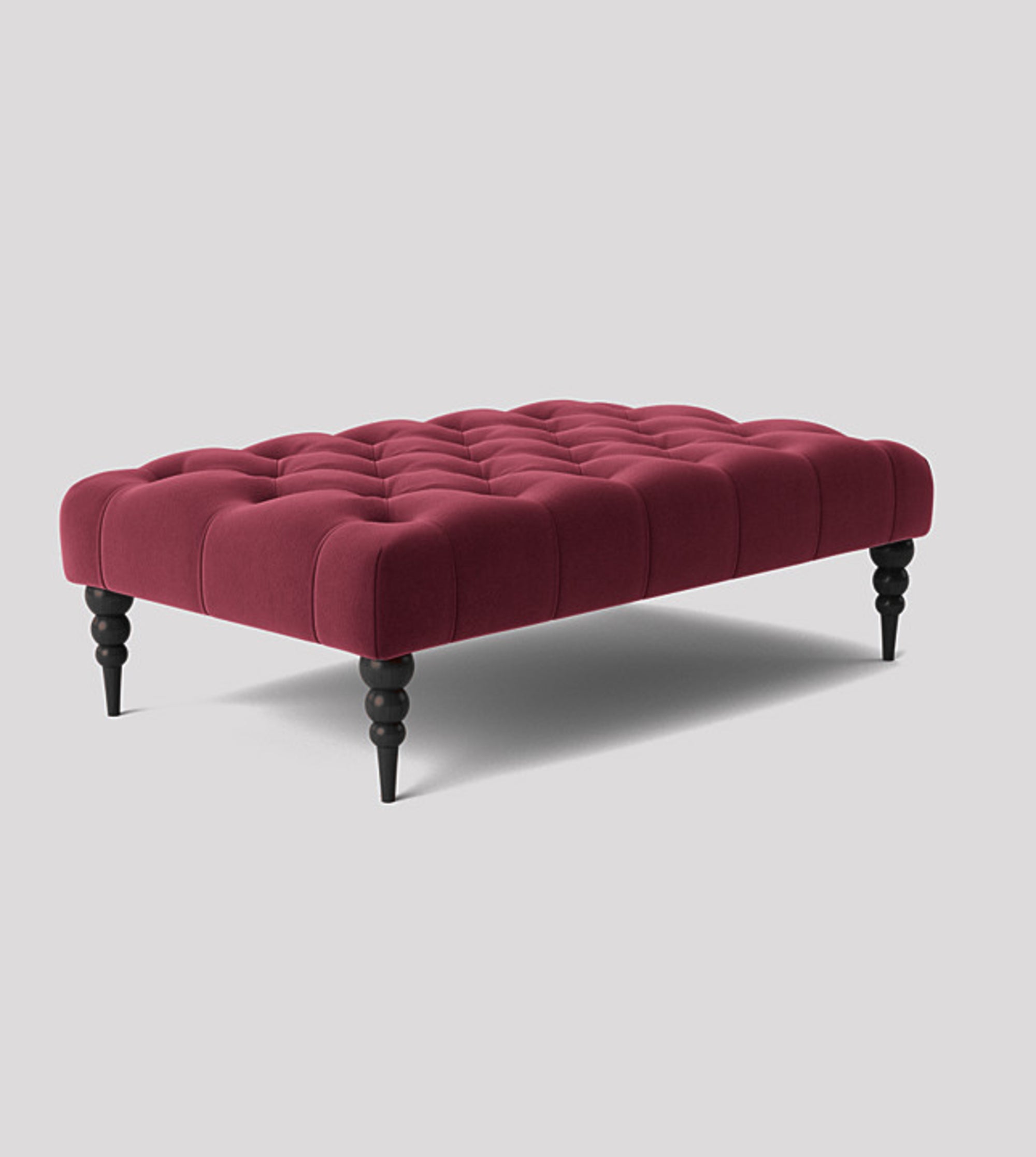 Alyana Rectangle Chesterfield Footstool
