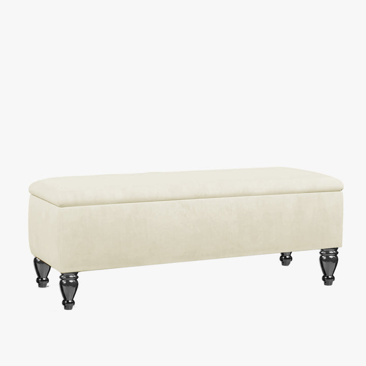 Lisbon Ottoman Storage Bench with Plain Lid