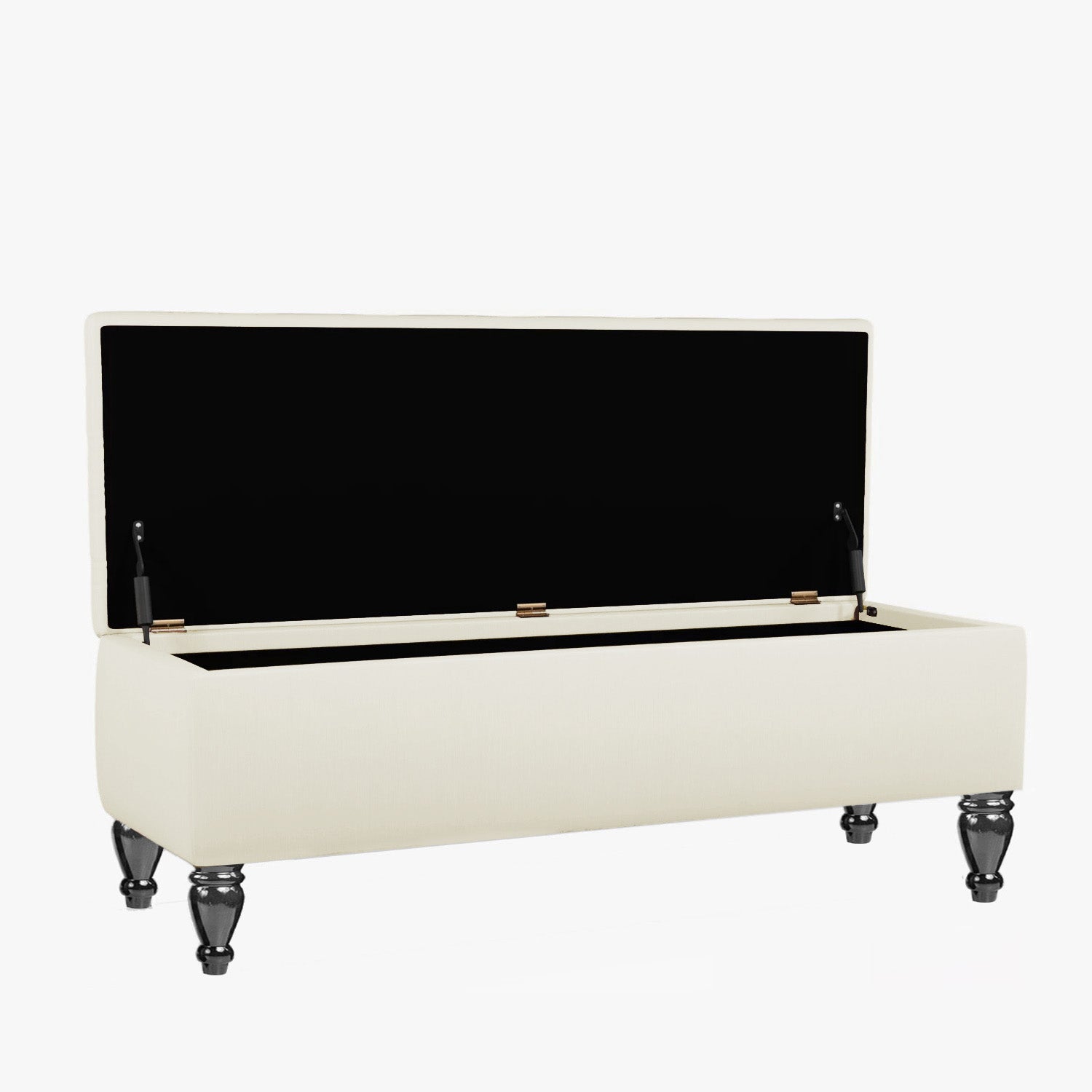Lisbon Ottoman Storage Bench with Plain Lid