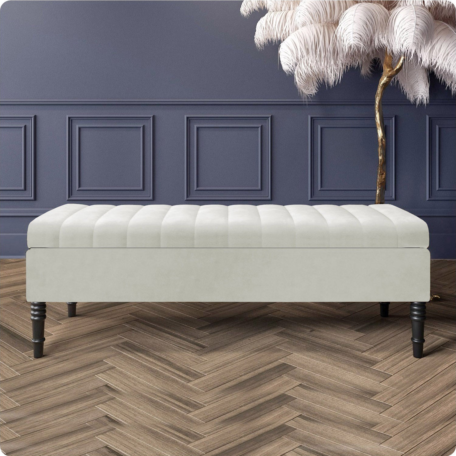 Safar Shoe Storage Bench with Legs