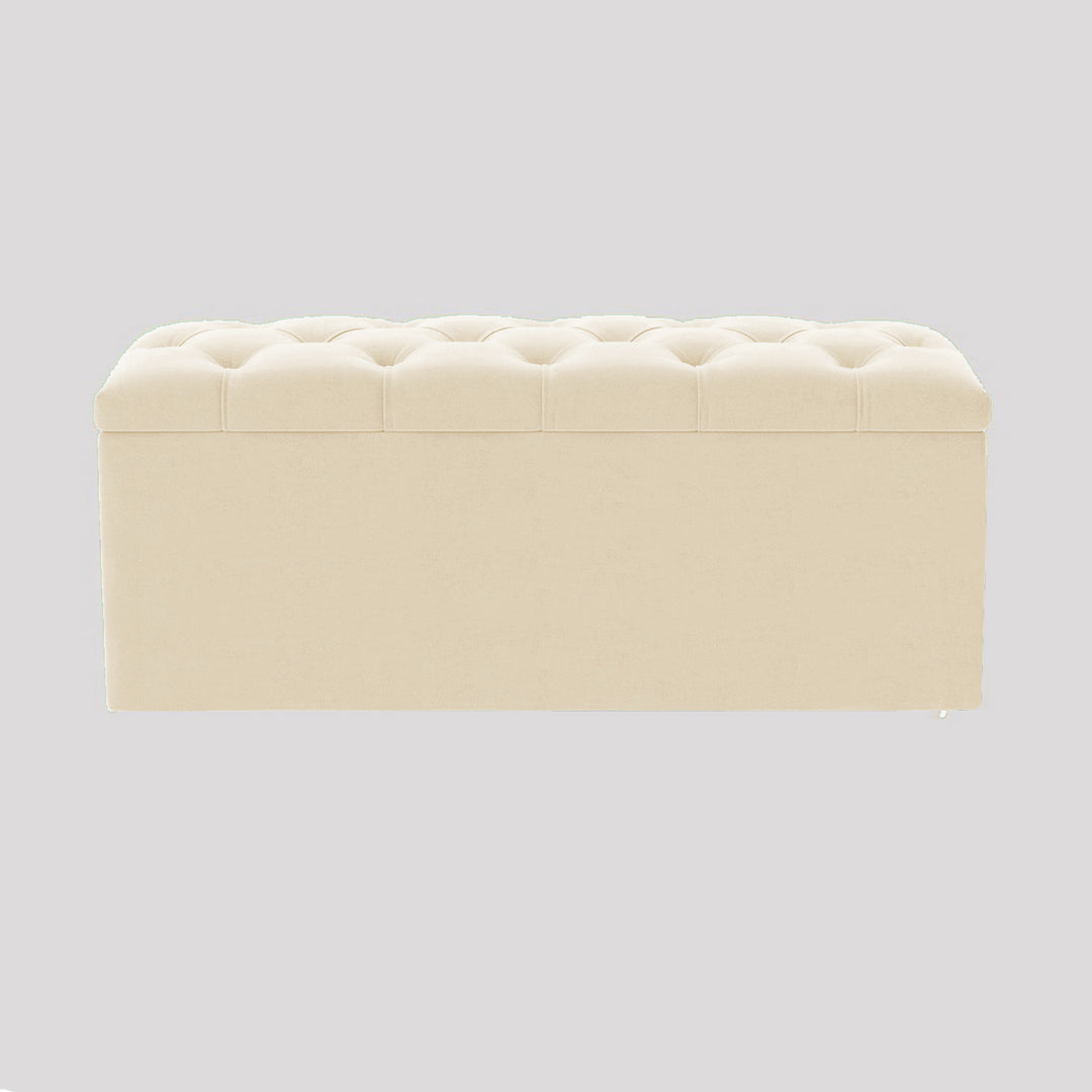Luna Chesterfield Blanket Storage Box