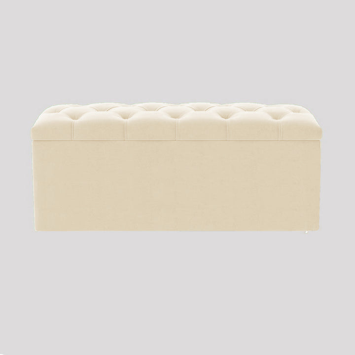 Luna Chesterfield Blanket Storage Box