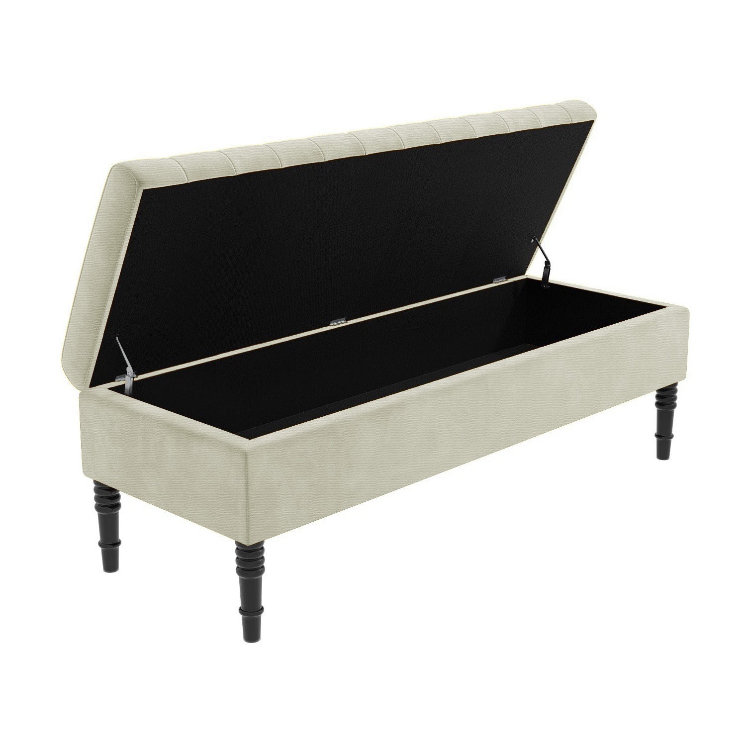 Safar Ottoman Storage Bench in Naples Fabric
