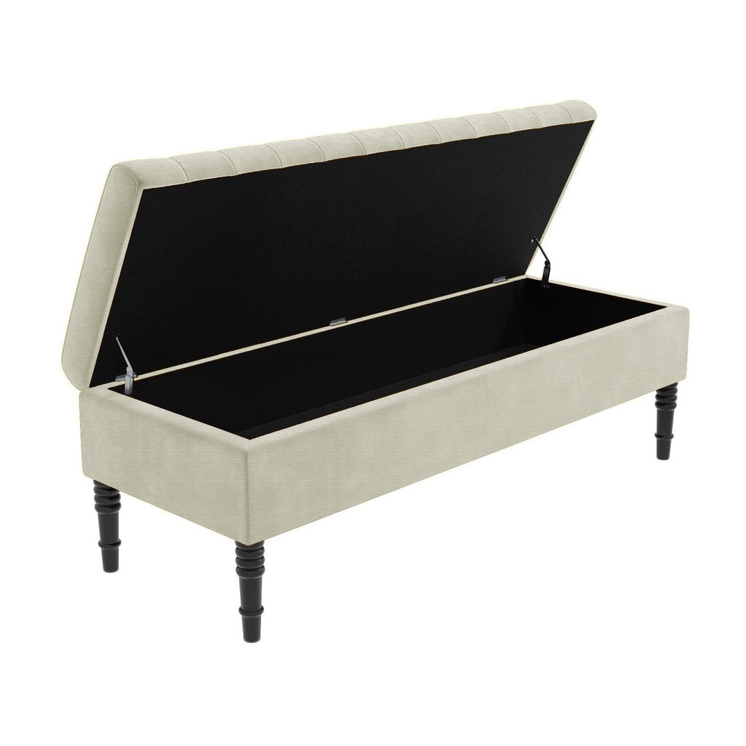 Safar Ottoman Storage Bench in Naples Fabric