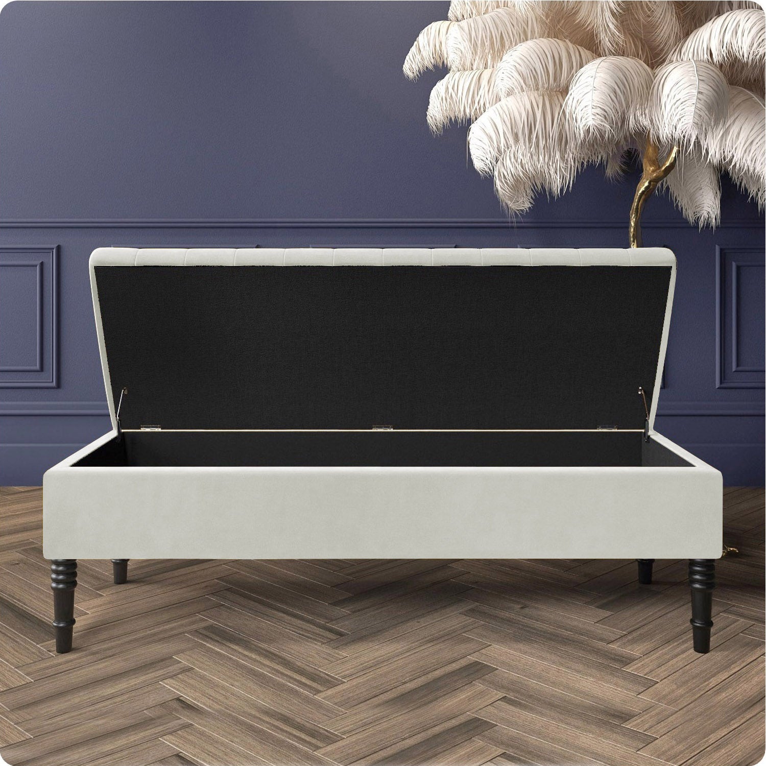 Safar Shoe Storage Bench with Legs