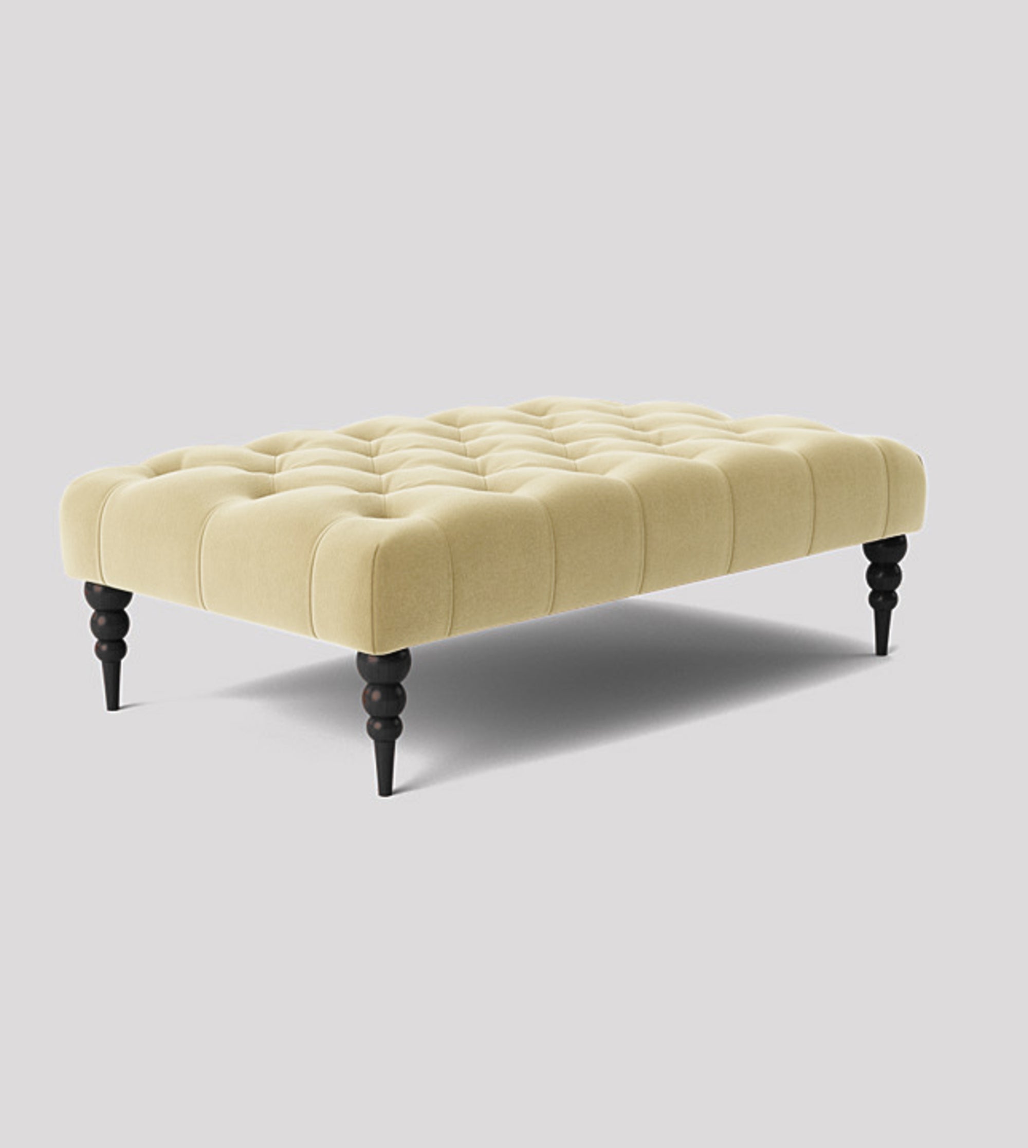 Alyana Rectangle Chesterfield Footstool