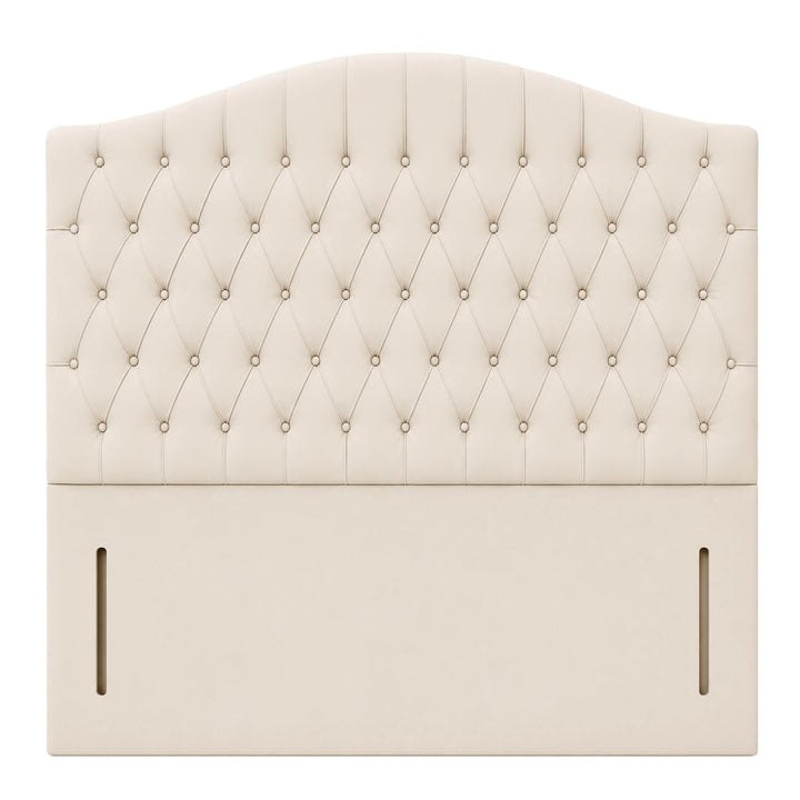 Daisy Curved Chesterfield Floor-Standing Headboard