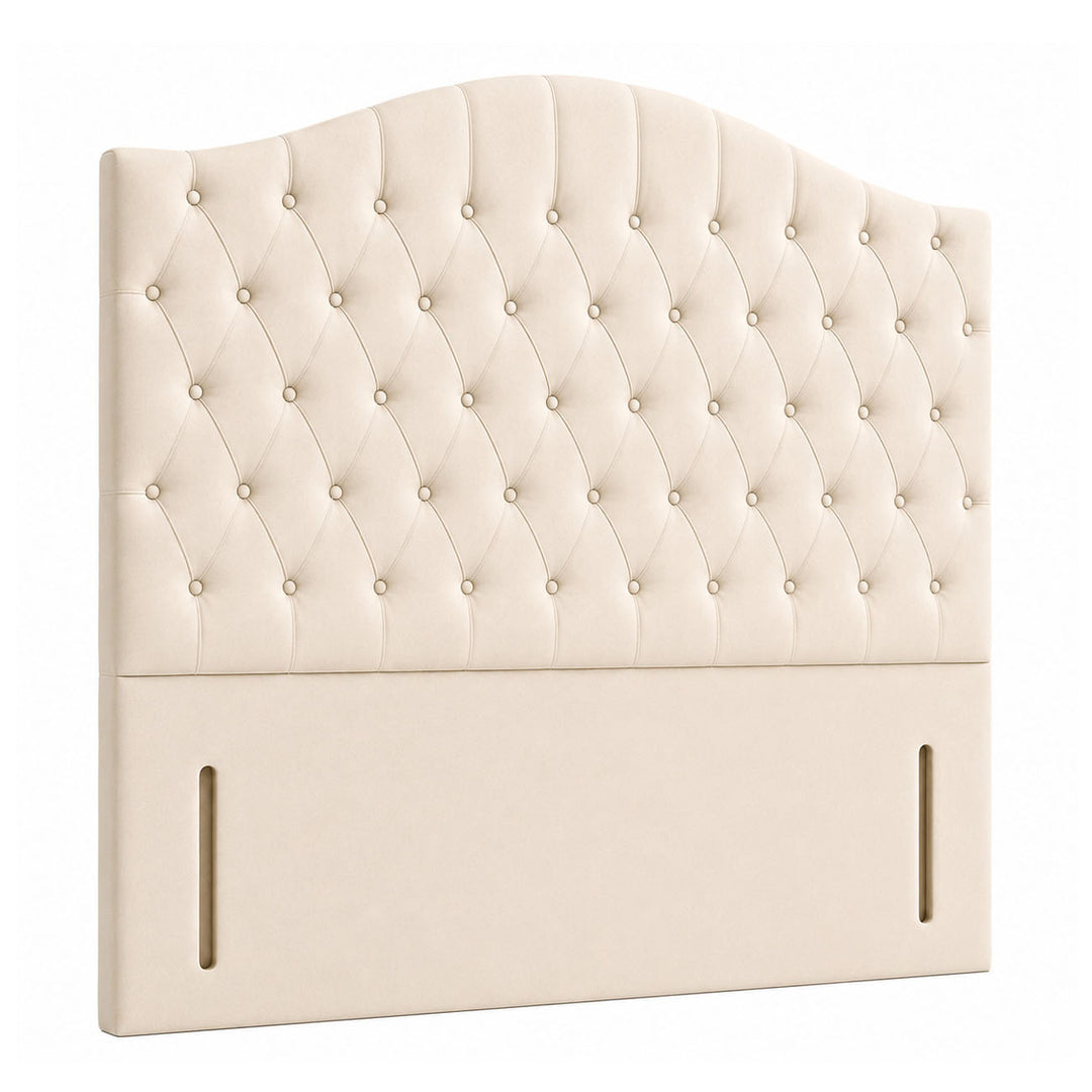 Daisy Curved Chesterfield Floor-Standing Headboard