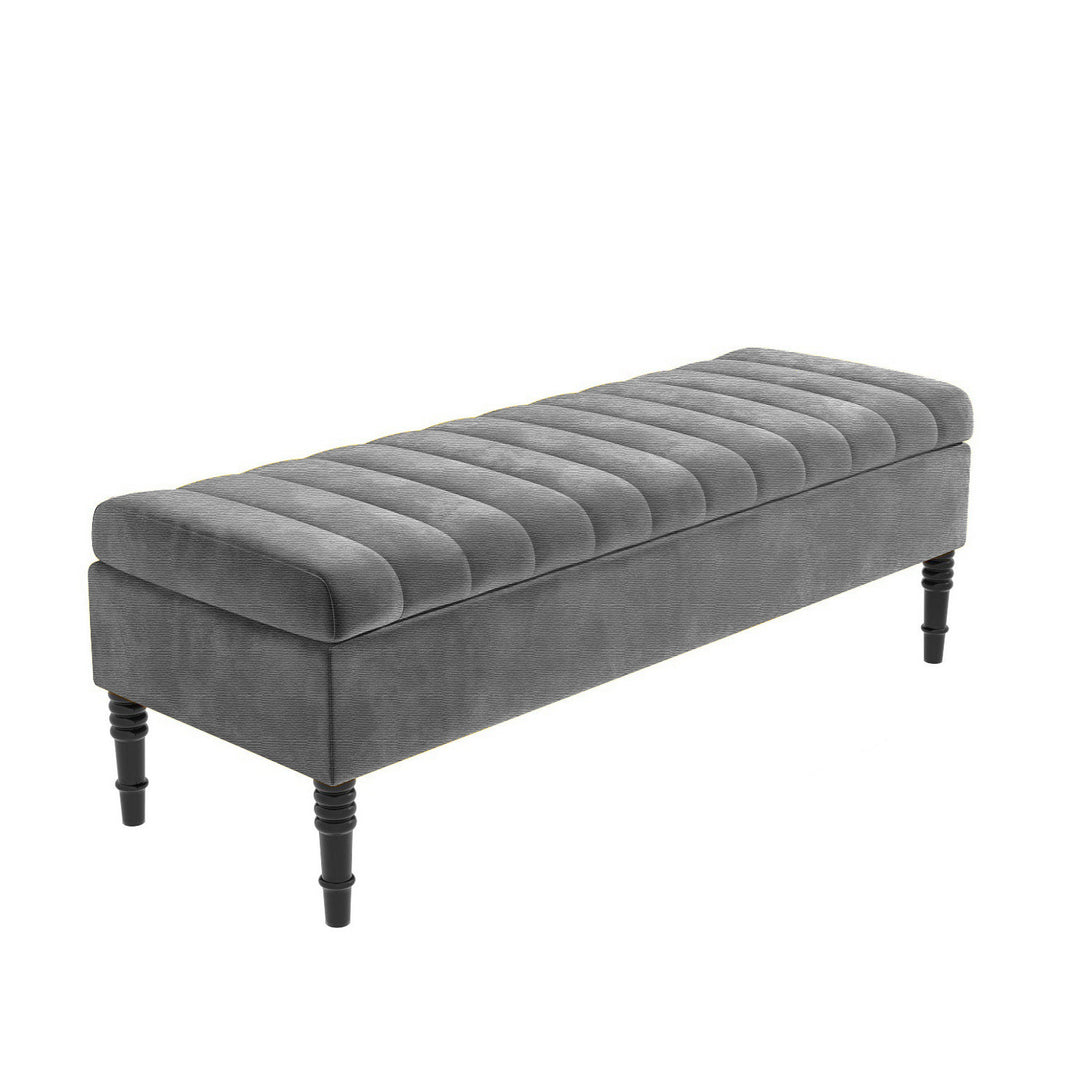 Safar Ottoman Storage Bench in Naples Fabric