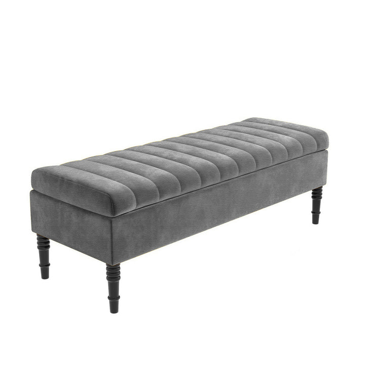 Safar Ottoman Storage Bench in Naples Fabric