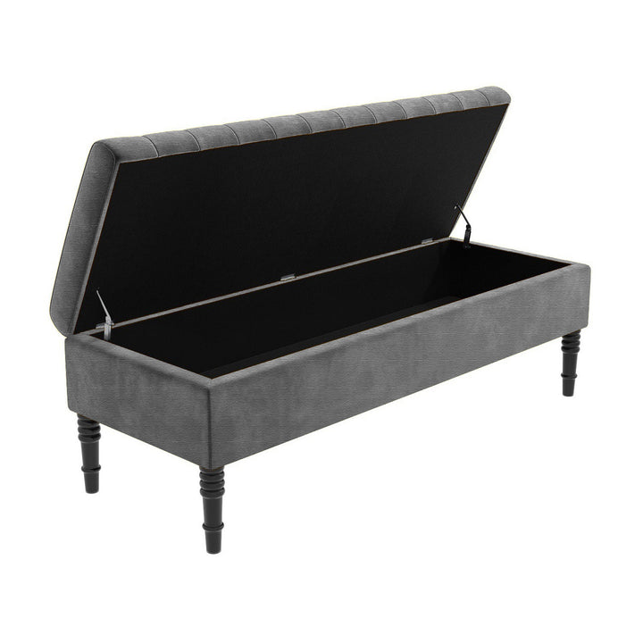 Safar Ottoman Storage Bench in Naples Fabric
