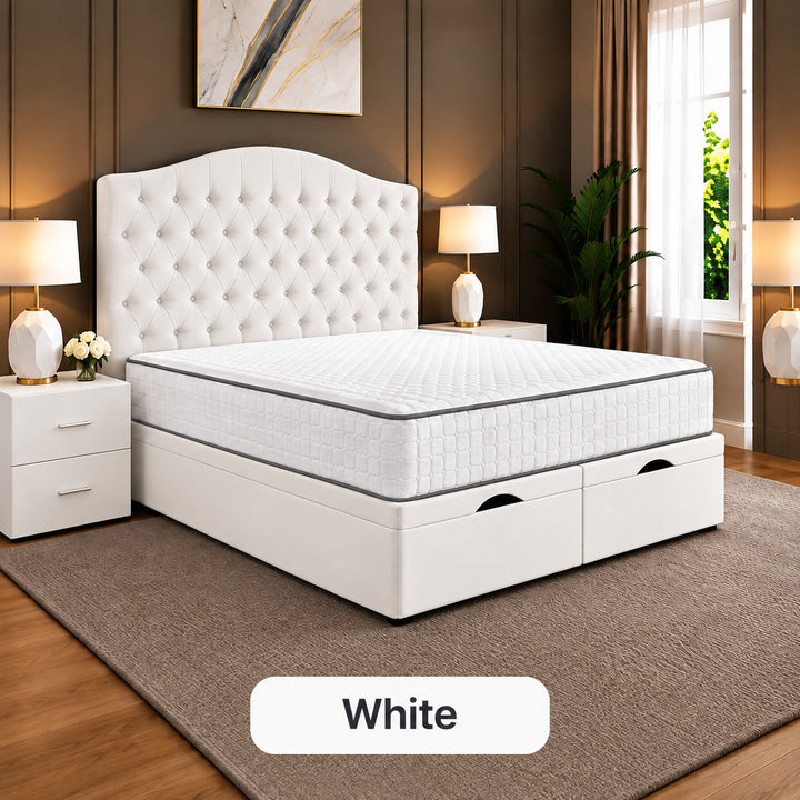 Daisy Chesterfield Tufted Divan Storage Ottoman Bed Frame