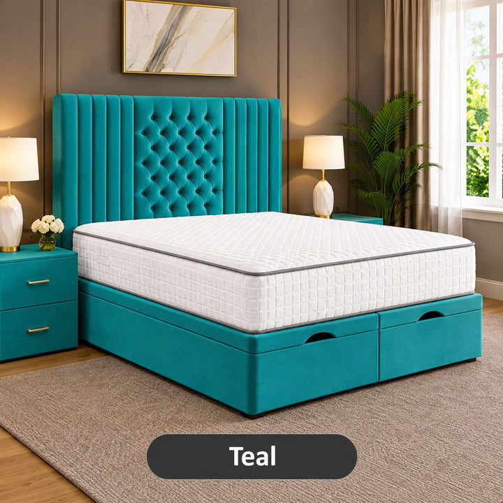 Elizabeth Divan Ottoman Storage Bed Frame