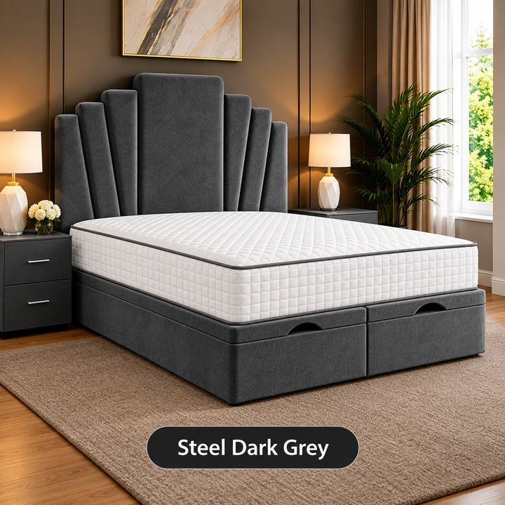Cyrus Divan Ottoman Storage Bed Frame