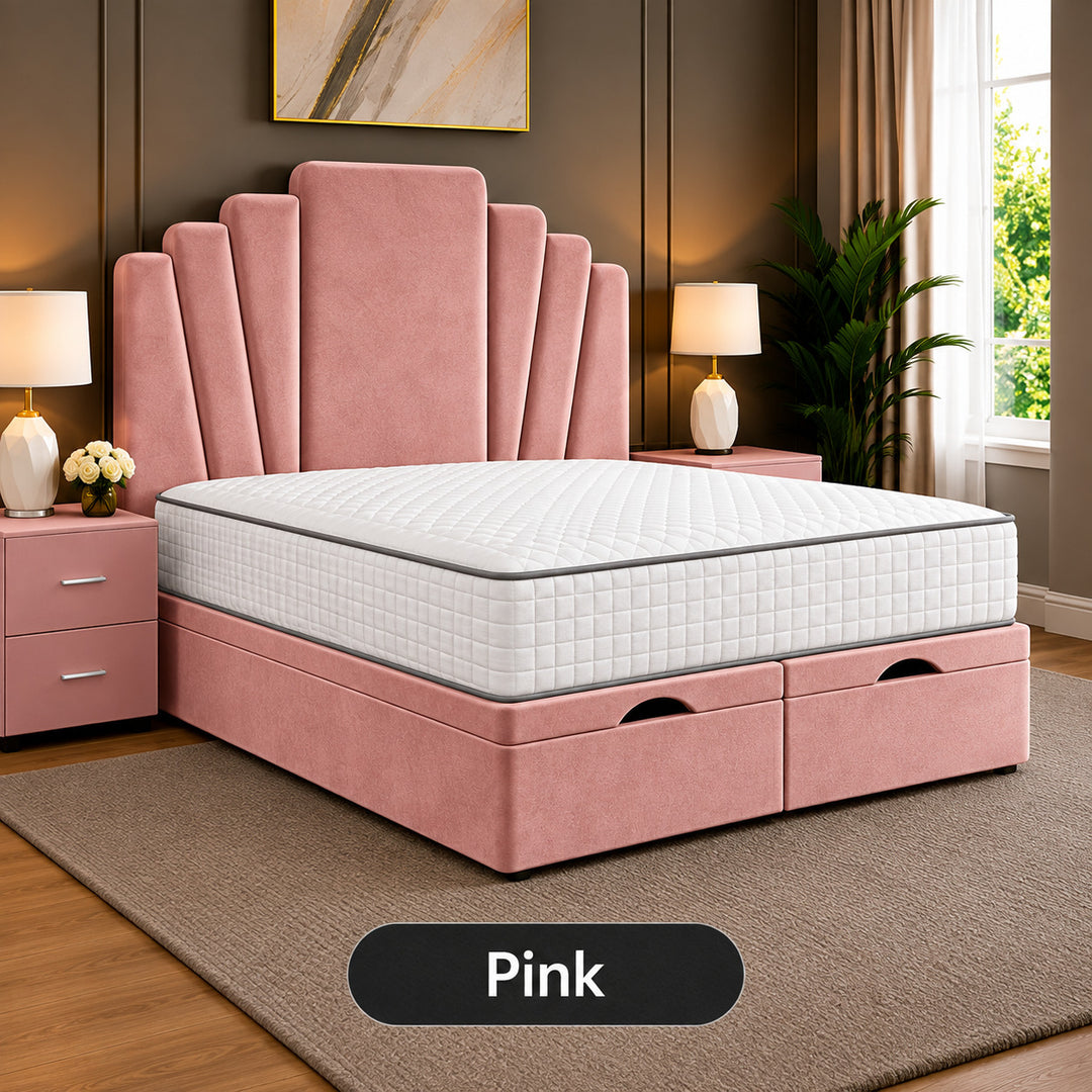 Cyrus Divan Ottoman Storage Bed Frame