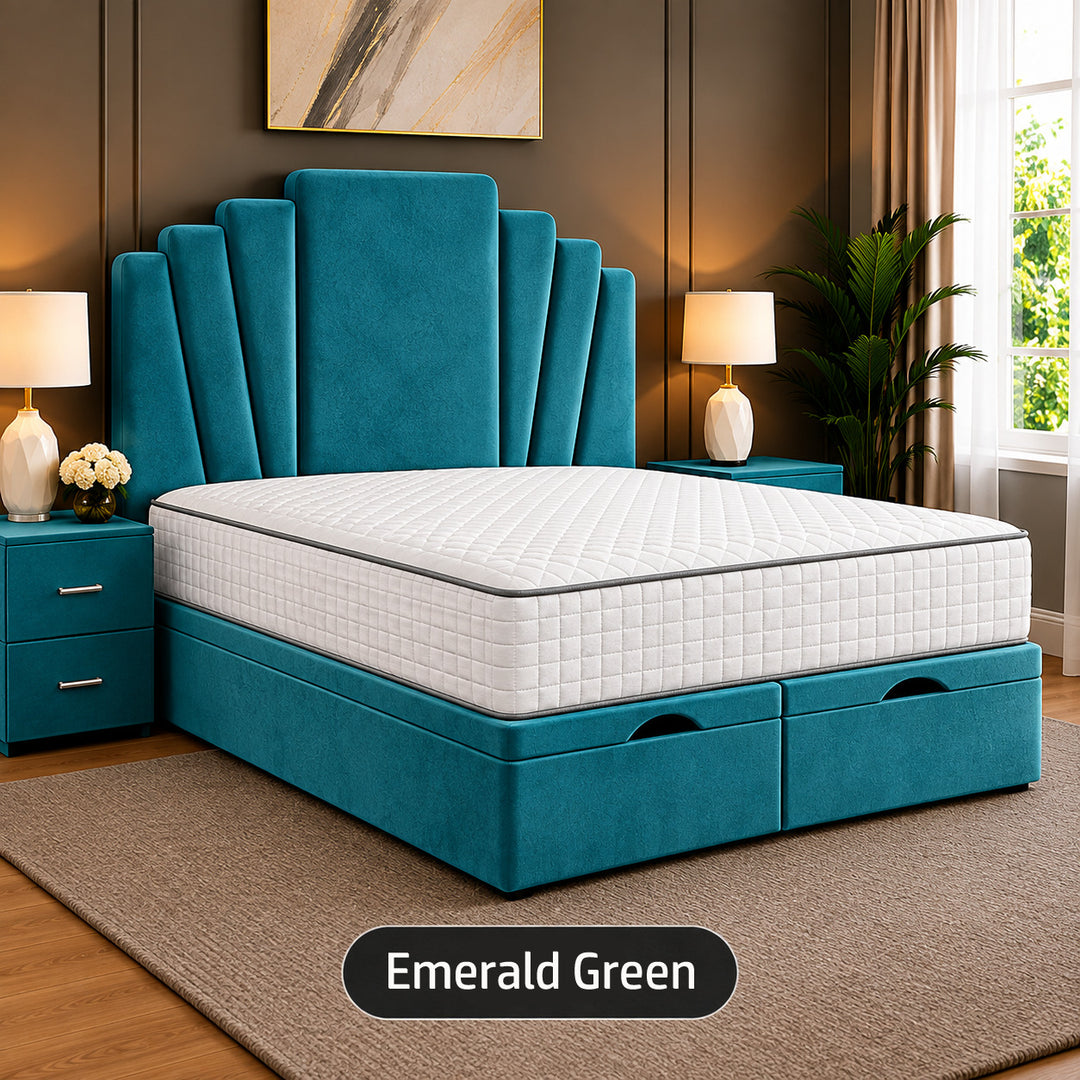 Cyrus Divan Ottoman Storage Bed Frame