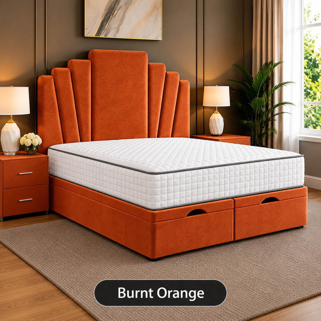 Cyrus Divan Ottoman Storage Bed Frame
