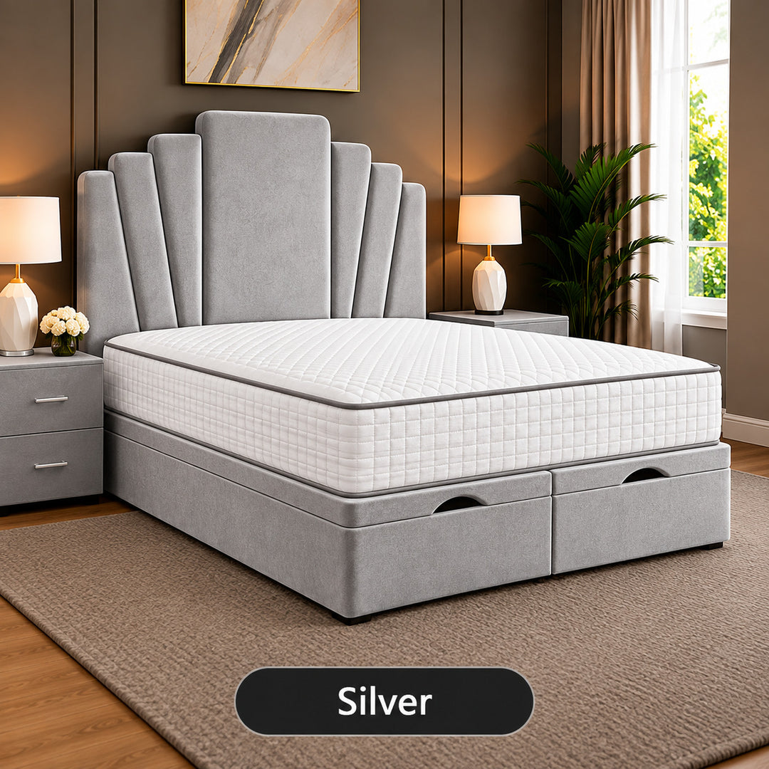 Cyrus Divan Ottoman Storage Bed Frame