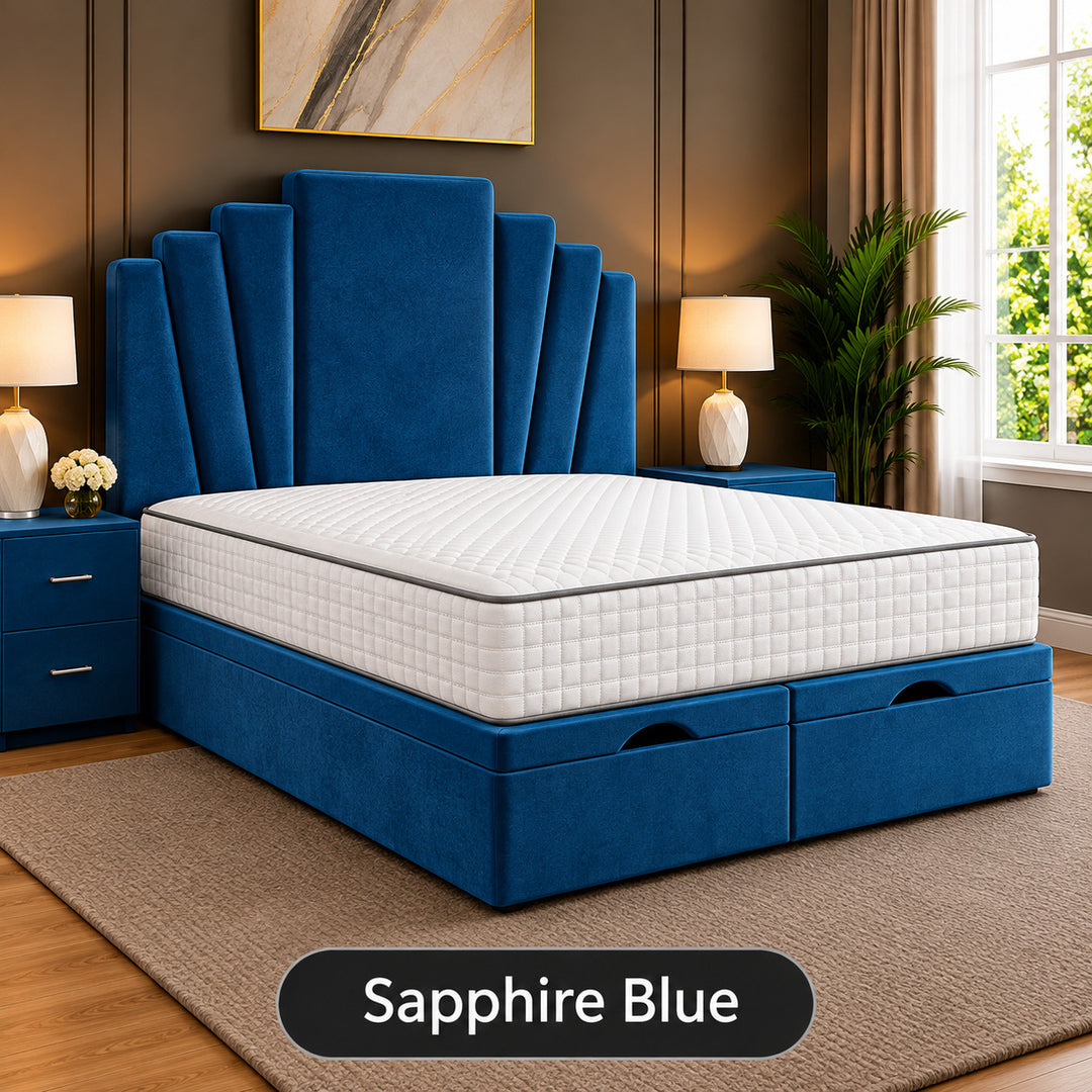 Cyrus Divan Ottoman Storage Bed Frame
