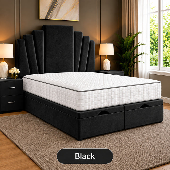 Cyrus Divan Ottoman Storage Bed Frame