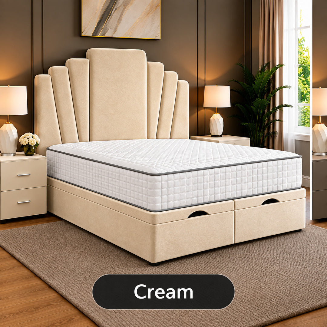 Cyrus Divan Ottoman Storage Bed Frame
