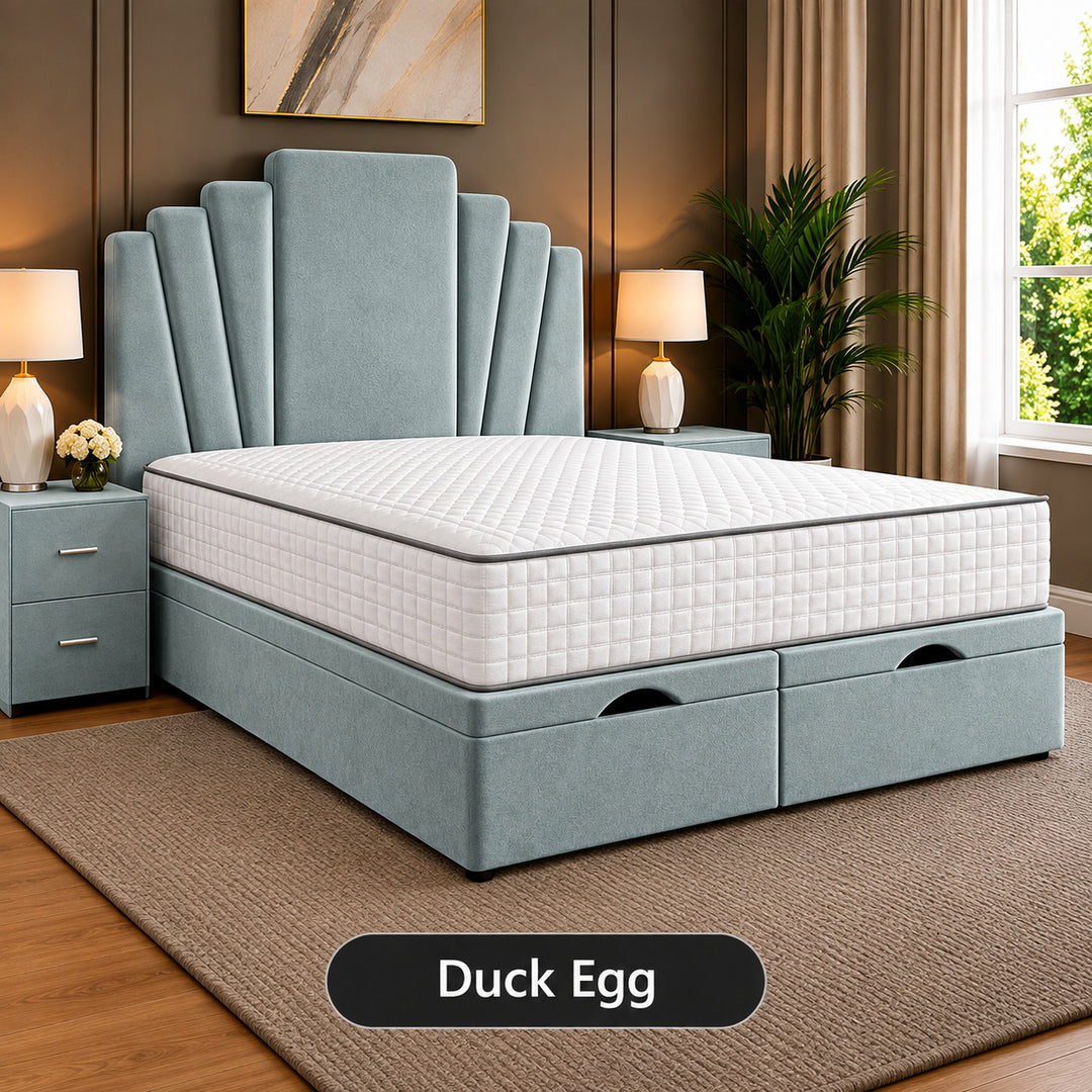 Cyrus Divan Ottoman Storage Bed Frame