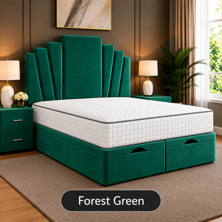 Cyrus Divan Ottoman Storage Bed Frame