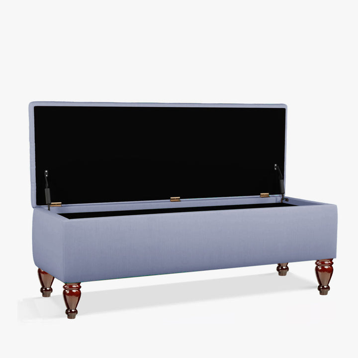 Lisbon Ottoman Storage Bench with Plain Lid