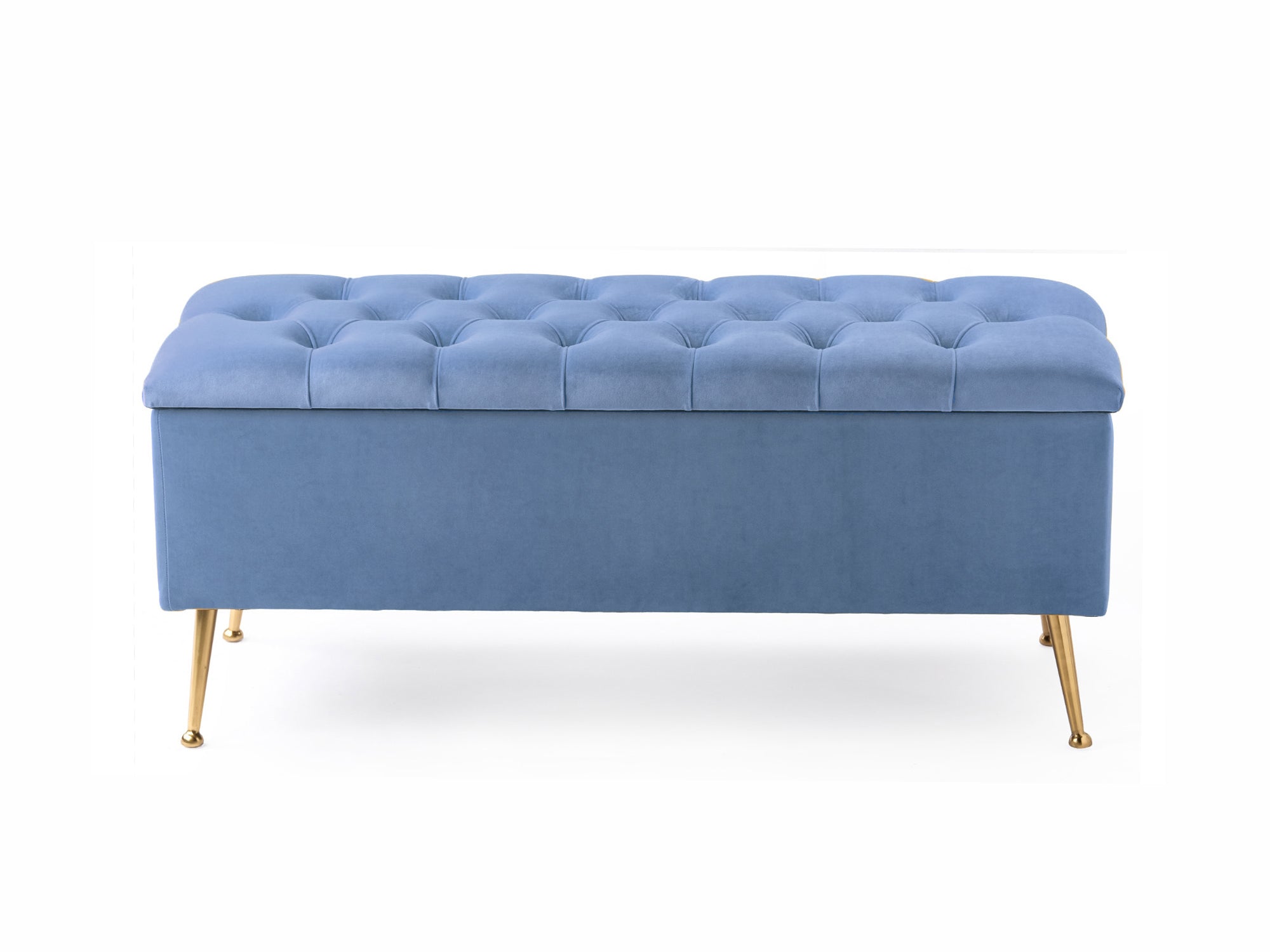 Amara Chesterfield Ottoman Storage Bench with Legs