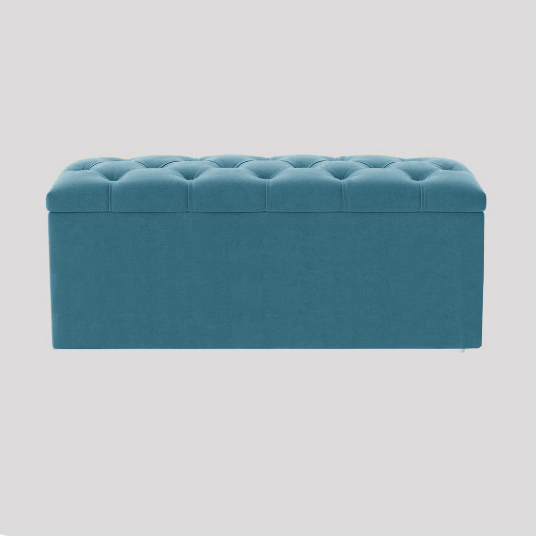 Luna Chesterfield Blanket Storage Box