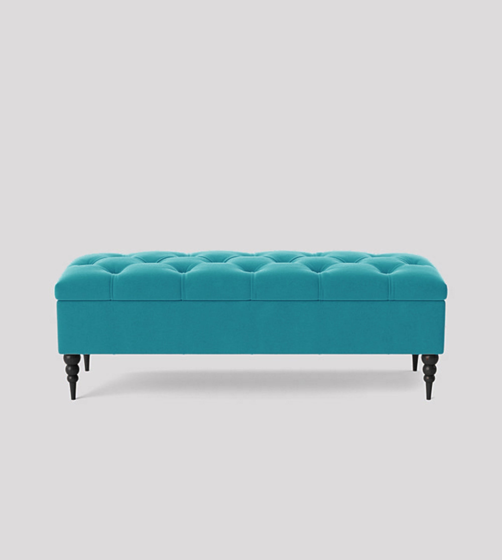 Safar Chesterfield Bench with Storage, Ottoman Storage Bench