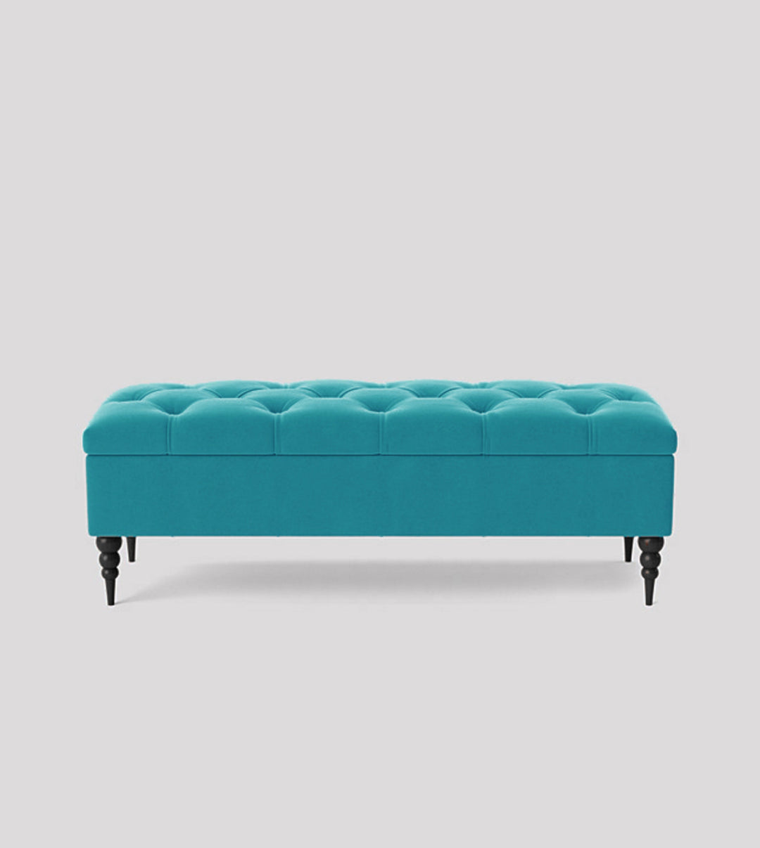 Safar Chesterfield Shoe Storage Bench with Legs